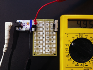 DIY littleBits Perf Module - Input Voltage Test
